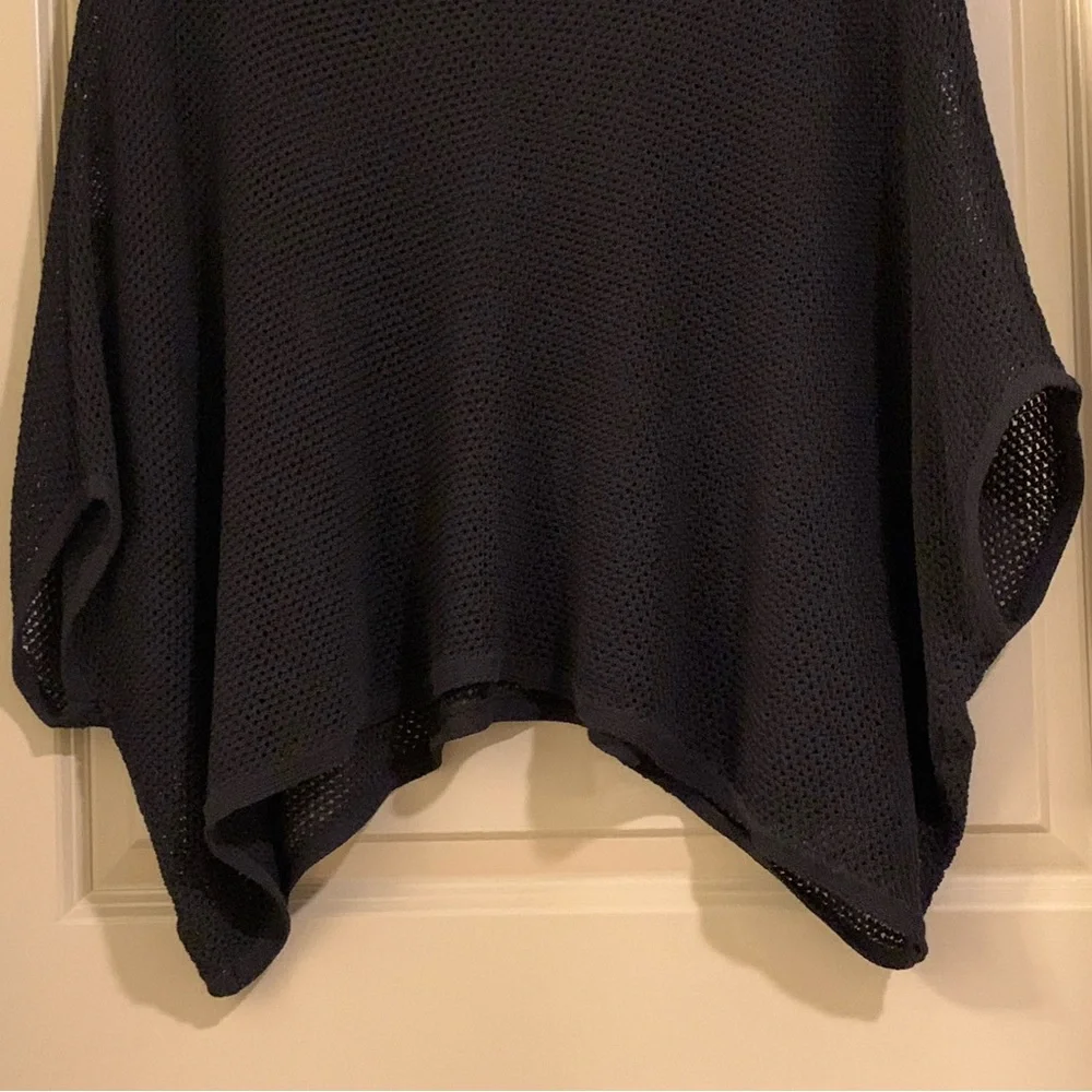 Eileen Fisher Open Stitch Organic Cotton Oversized Semi-Sheer Sweater Size XL - Picture 9 of 13